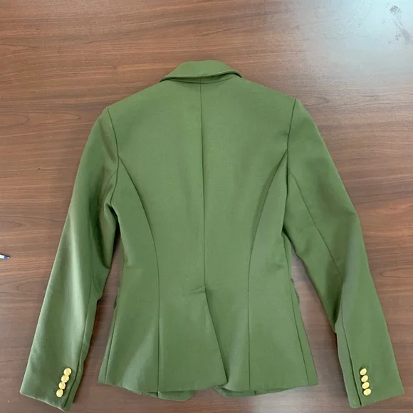 Smythe Green Blazer Size 4 - Picture 3 of 4
